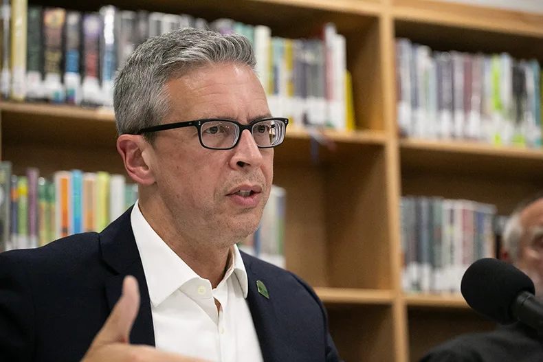 Jeff Harris, an incumbent, is running for reelection to the Westwood City Council.