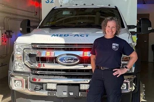 Lt. Nicki Allen is currently stationed in Shawnee.