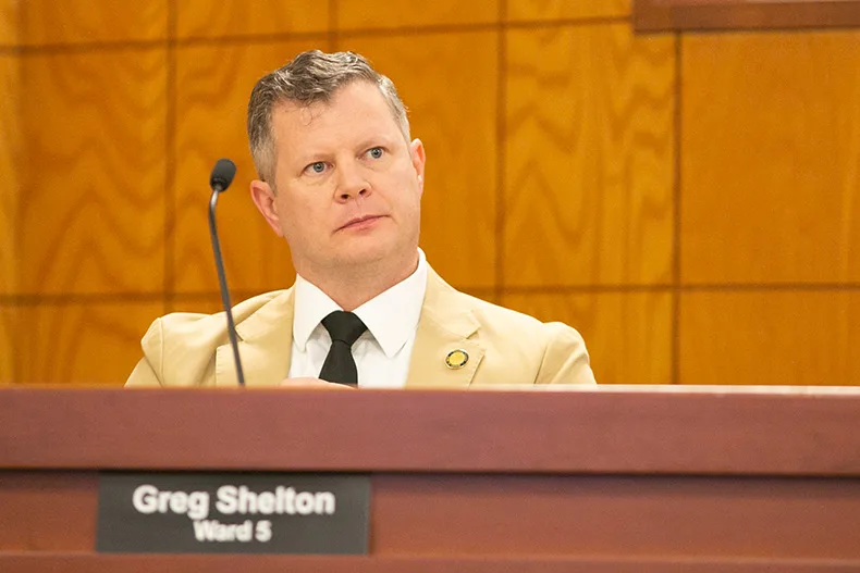 Councilmember Greg Shelton