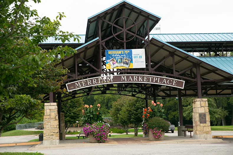 The Merriam Marketplace in September 2025