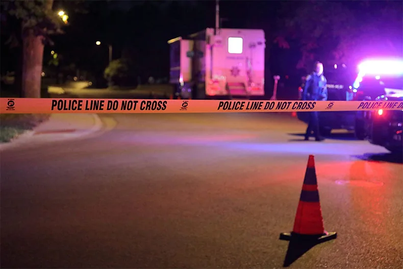 Prairie village police standoff