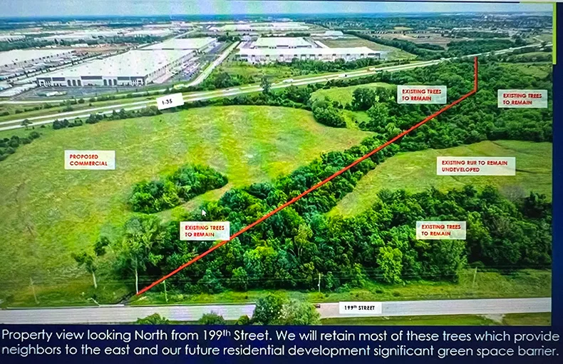 A site overview of the project area.