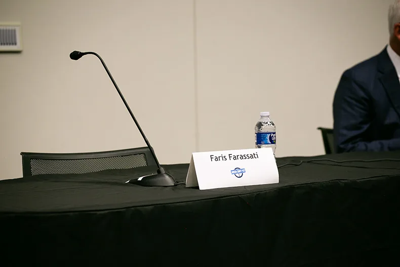 Overland Park mayoral candidate Faris Farassati declined to participate in the Post's forum.