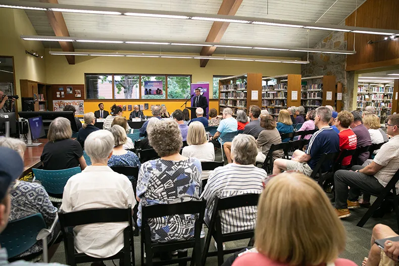 The Johnson County Post hosted a forum on Tuesday, Sept. 30, at Corinth Library for candidates running in contested races representing wards 1, 2 and 3 on the Prairie Village City Council.