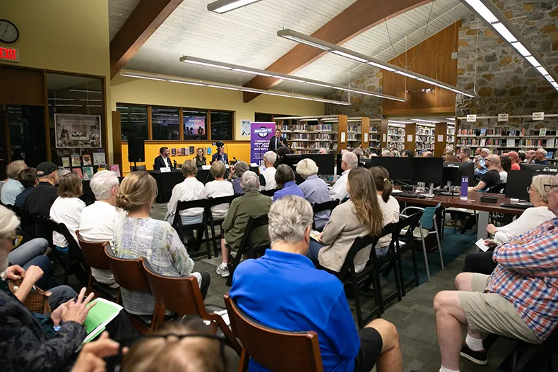 The Johnson County Post hosted a forum on Tuesday, Sept. 30, at Corinth Library for candidates running in contested races representing wards 4, 5 and 6 on the Prairie Village City Council.