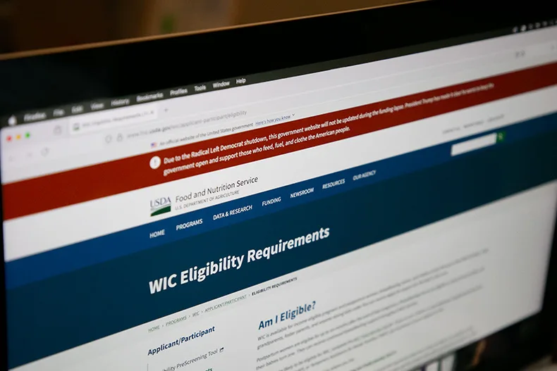 The USDA's webpage on WIC eligibility requirements.