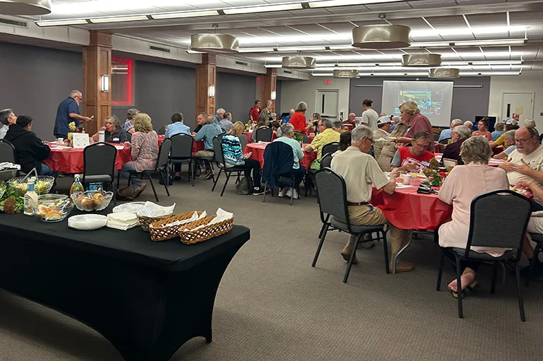 The Mission Community Food Pantry five-year celebration dinner.