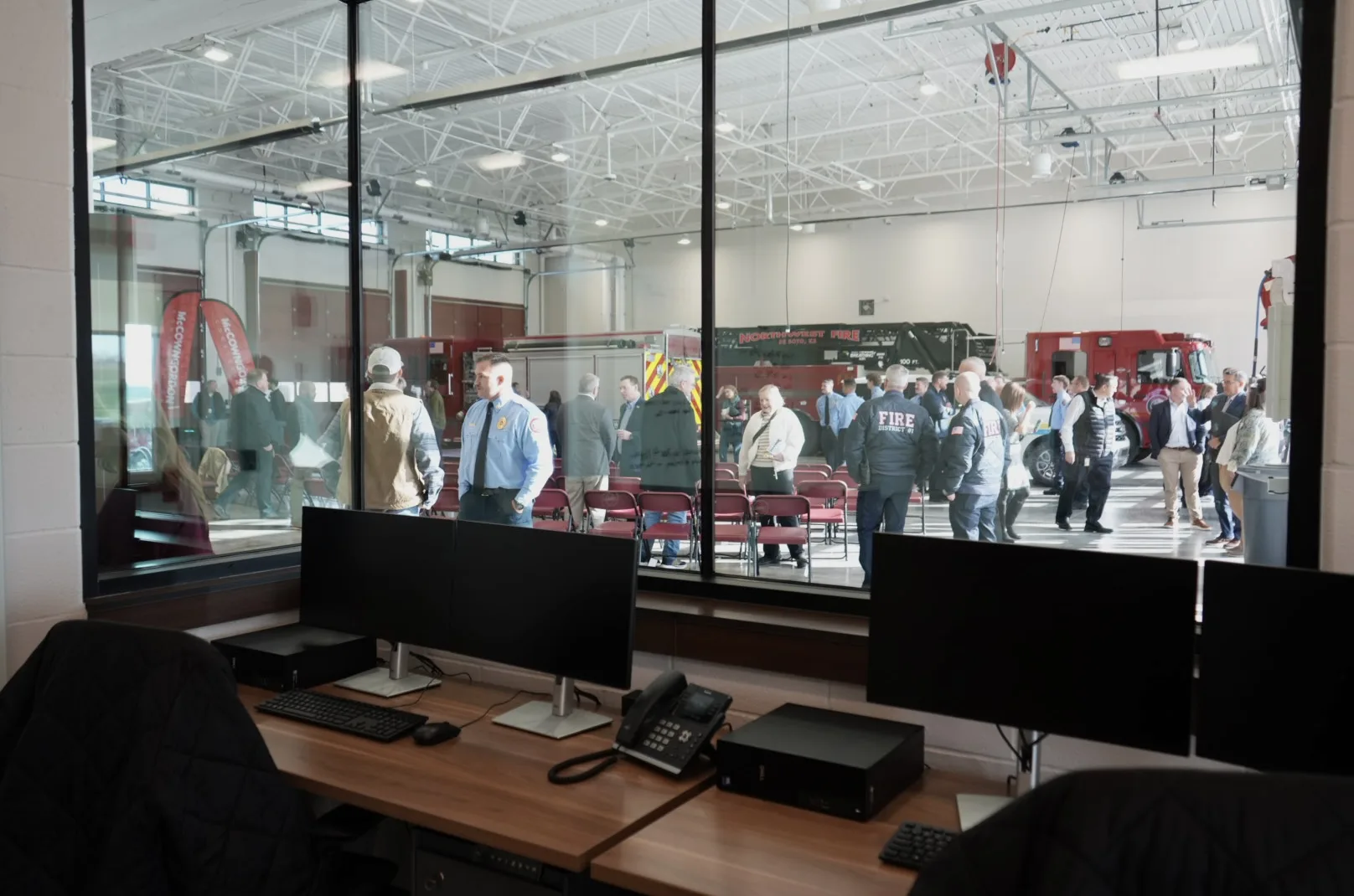 Java Fire Station Take a look inside Johnson County's newest fire station