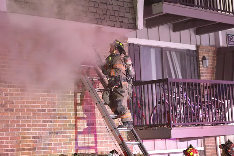 Emily Rittman No injuries reported in fire at Shawnee apartments