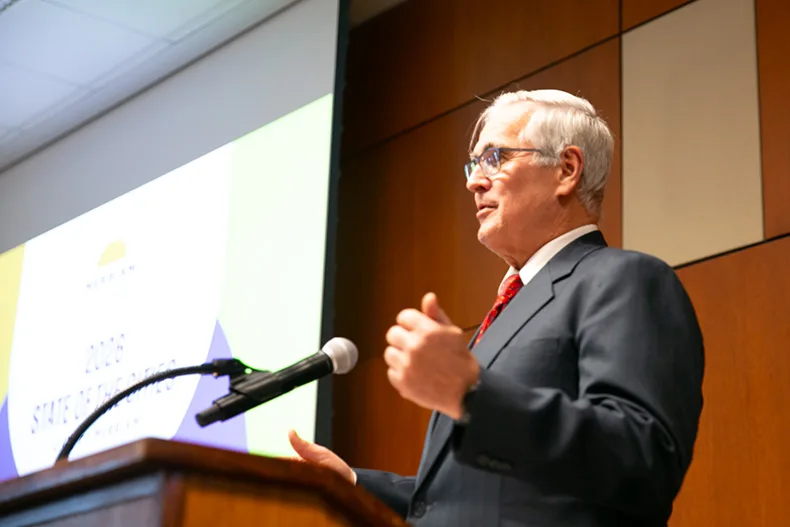 Mayor Bob Pape. Photo credit Juliana Garcia.