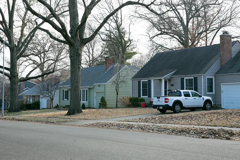 Homes in Prairie Village in December 2025.