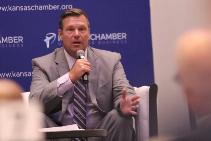 Republican Kansas Attorney General Kris Kobach said Democratic Gov. Laura Kelly's refusal to hand over personal information about food assistance recipients is costing the state millions of federal funding. State officials argue the request is illegal federal overreach.