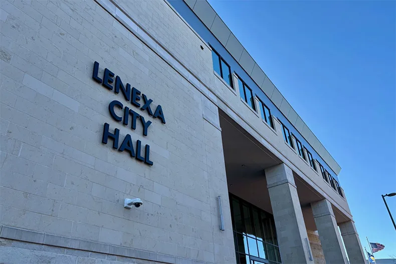 Lenexa removed posters from public areas around city hall. The ACLU suggests that could have a chilling effect on free speech.