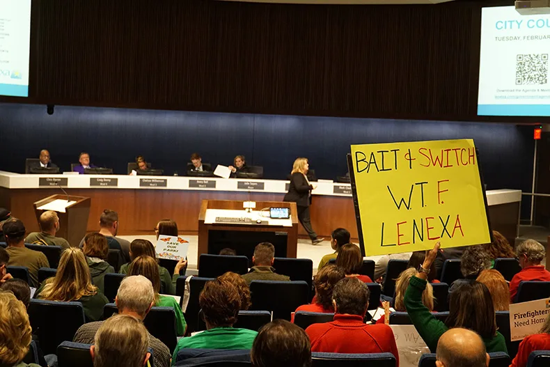 Lenexa sign