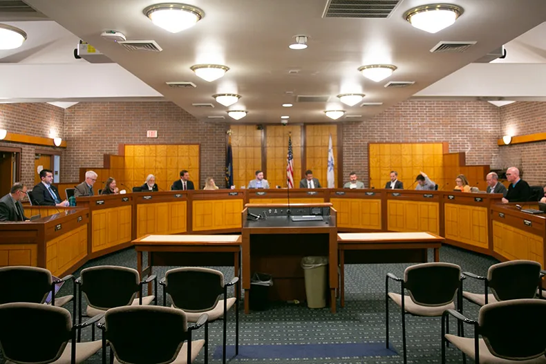Prairie Village City Council in February 2026.b