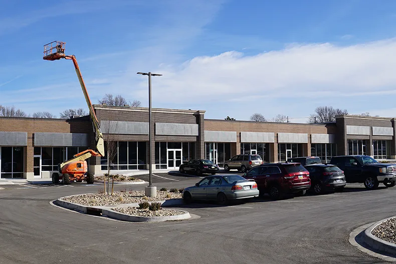 Westbrooke Green storefronts