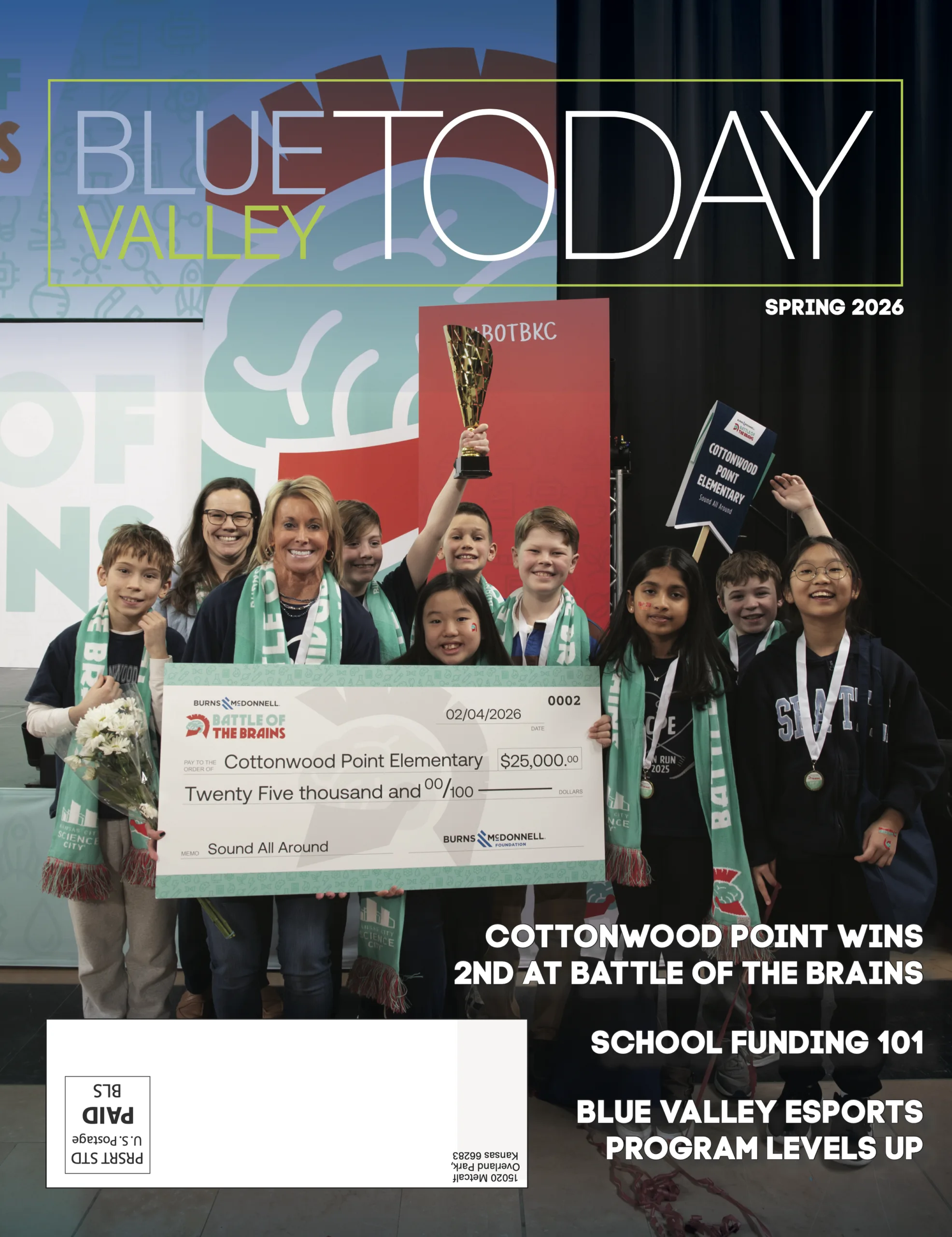 Blue Valley School Buzz: The Spring edition of Blue Valley Today has arrived