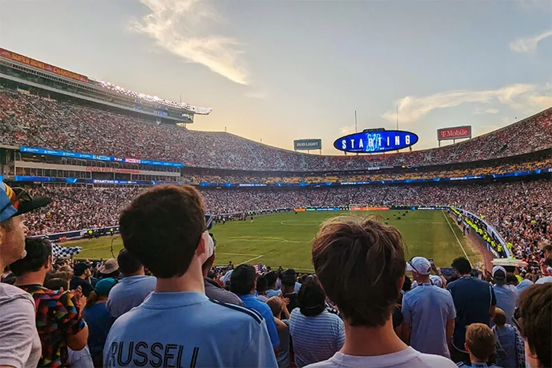 Sporting KC faced off against Inter Miami on Saturday, April 13, 2024, at Arrowhead Stadium in Kansas City, Missouri.