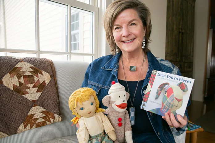 Amy Barickman, a Prairie Village resident, holds her new book 