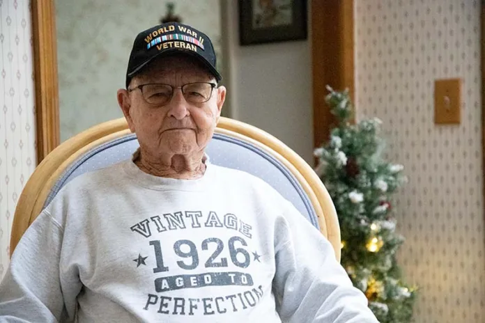 Bill Rowberry of Overland Park recently celebrated his 100th birthday.