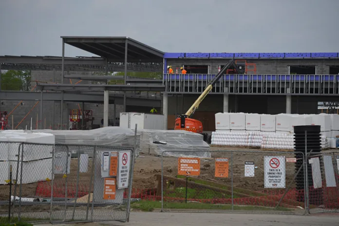 Construction is well underway on Gardner Edgerton's newest school, being built just south of Pioneer Ridge Middle School. The new school is expected to open for the 2027-28 school year.