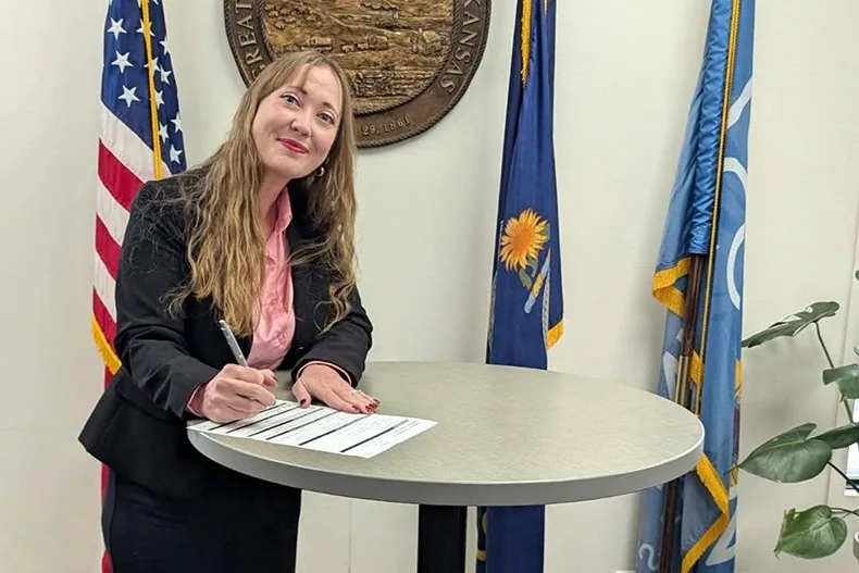 Councilmember Inga Selders filed to run for Prairie Village mayor. Photo via Inga Selders Facebook page.