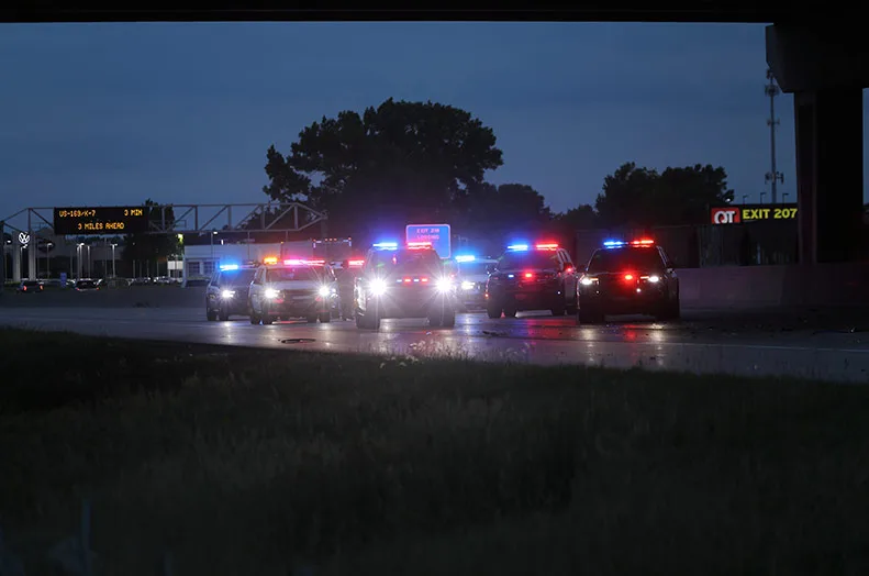 Gardner man killed in motorcycle crash on I-35 in Olathe