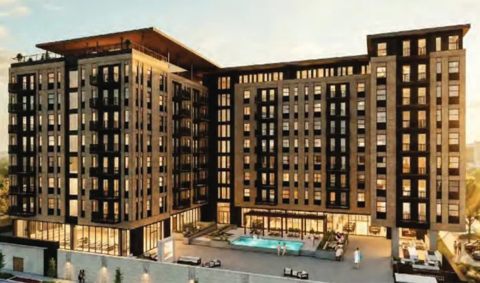 Rendering of The Rise