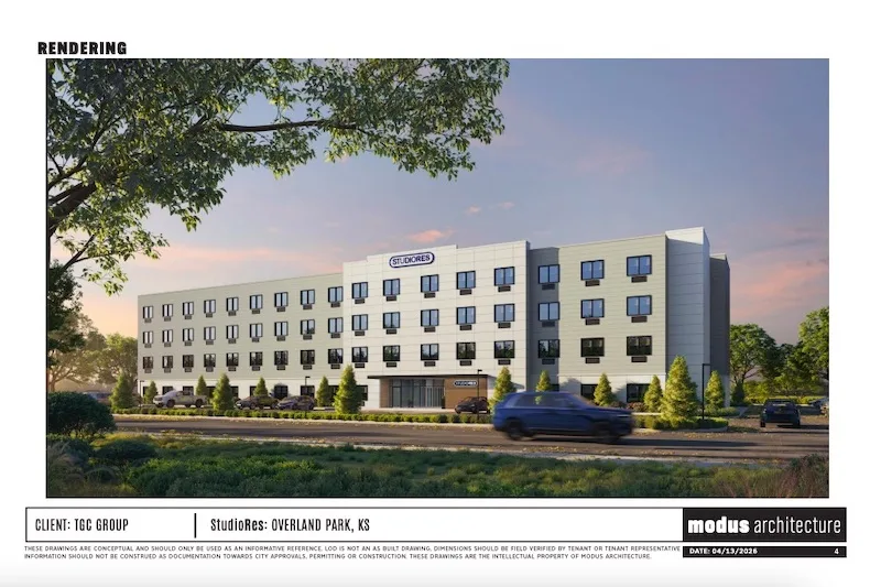 Business hotel proposed near JCCC in central Overland Park