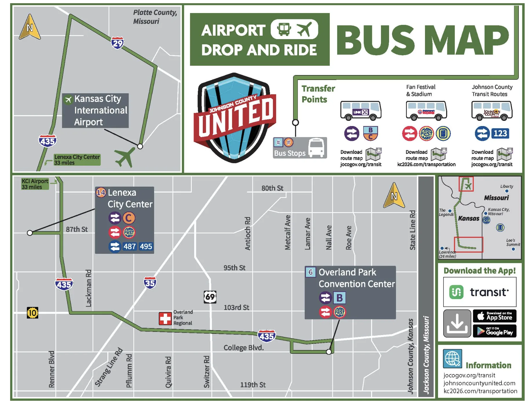 What you need to know about Johnson County's free airport shuttle