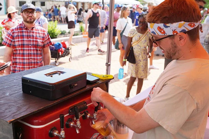 Shawnee’s first-ever ‘Americana and Ales’ fest draws crowd for live music, craft beer and Word Cup soccer