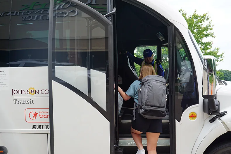 4,000 riders used JoCo's temporary World Cup buses in June. What happens next?