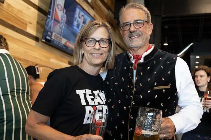 Cathy and Steve Holle