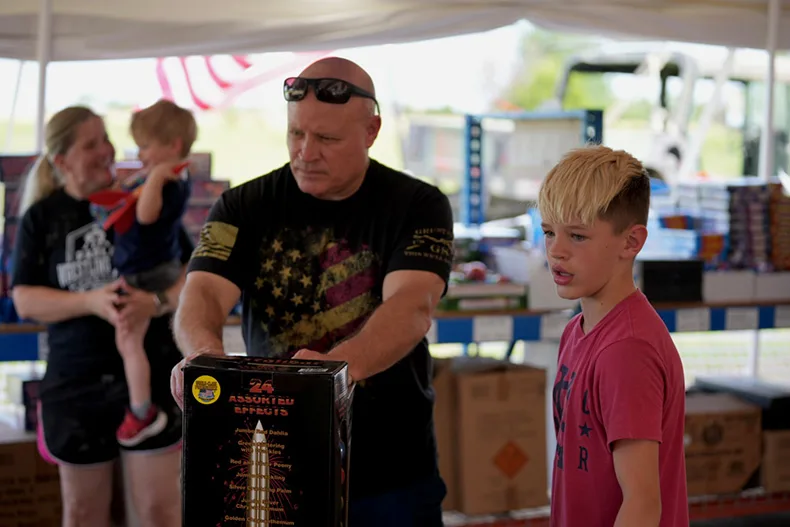 Eddie's Fireworks 50th anniversary