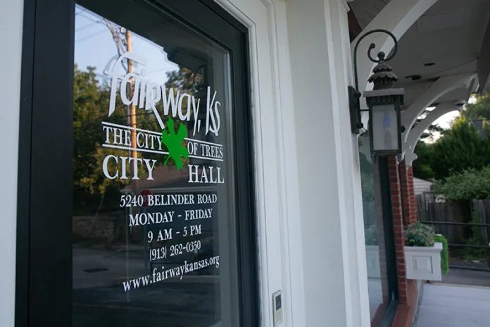 Fairway City Hall in July 2026. Photo credit Juliana Garcia.