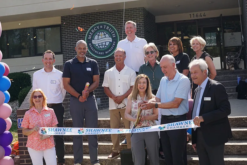 Pharmacy of Grace ribbon cutting