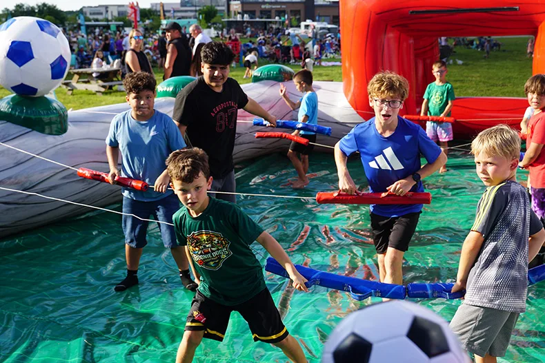 Kids foosball