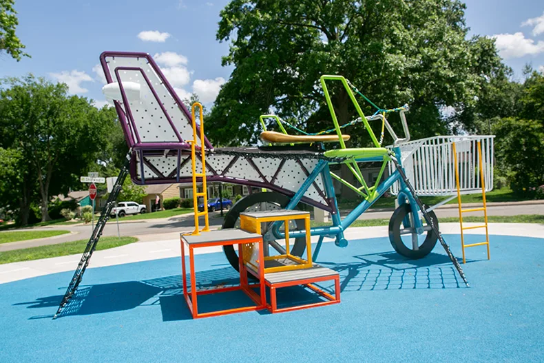 The Mighty Bike at R Park in Roeland Park. Photo credit Juliana Garcia. 