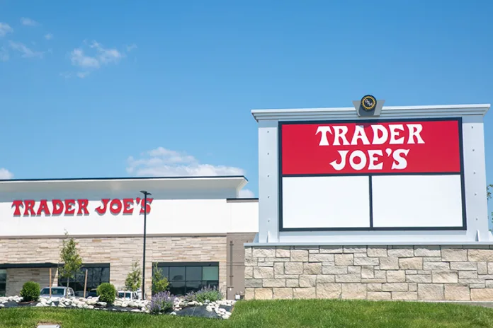 Trader Joe's in Merriam, facing east from Chipotle. Photo credit Juliana Garcia.