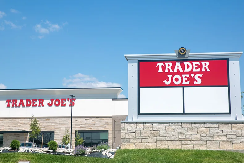 Trader Joe's in Merriam, facing east from Chipotle. Photo credit Juliana Garcia. 