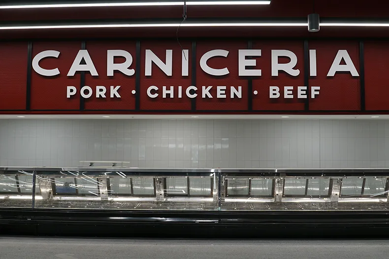 Meat counter
