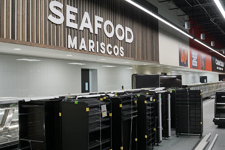 Seafood section