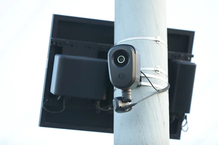 A Flock camera in Gardner
