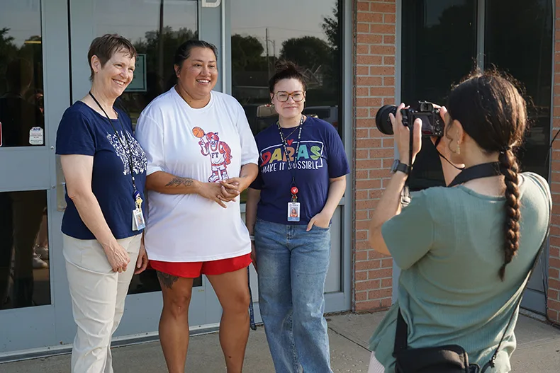 Frontier Trail staff