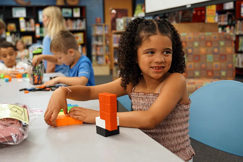 Briarwood Elementary student