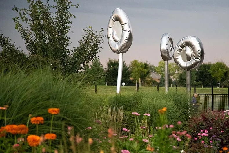 "Growing Kindness" was officially unveiled on Aug. 21, 2026, during a thunderstorm.