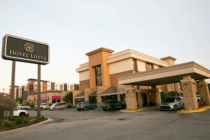 Hotel Lotus in Merriam in August 2026. Photo credit Juliana Garcia.