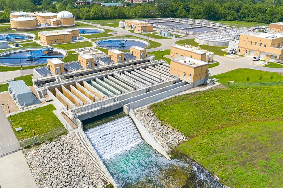 The Tomahawk Creek Treatment Facility in Leawood.