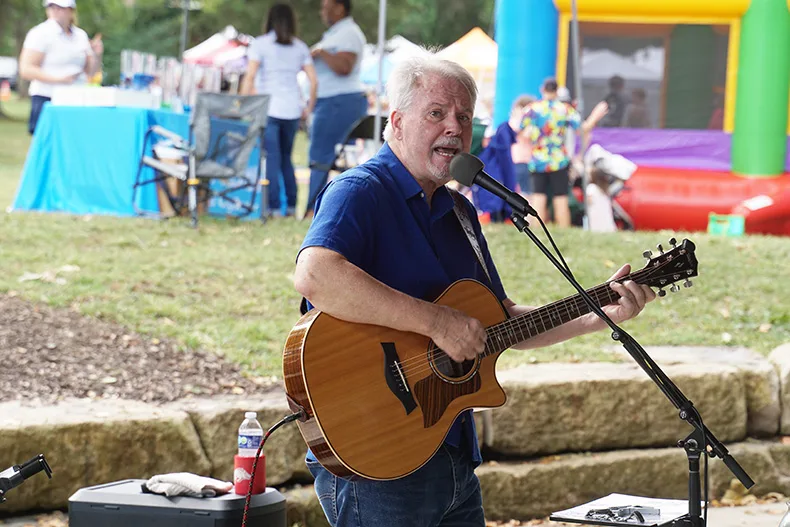 Musician Rick McClellan
