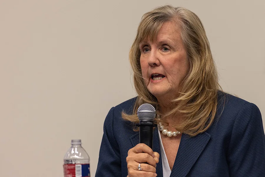 Becky Fast is running for reelection to District 1 on the Johnson County Board of County Commissioners.